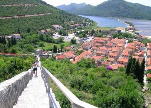 Holiday Home Villa Pindo Ston Bagian luar foto