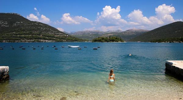 Holiday Home Villa Pindo Ston Bagian luar foto